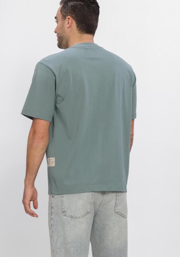 DSTREZZED Heren Polo's & T-shirts Collin Artwork Tee Groen - Foto 3
