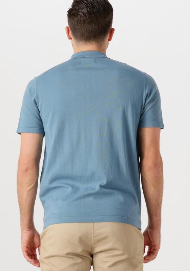 DSTREZZED Heren Polo's & T-shirts Dorian Zip Polo Blauw - Foto 2