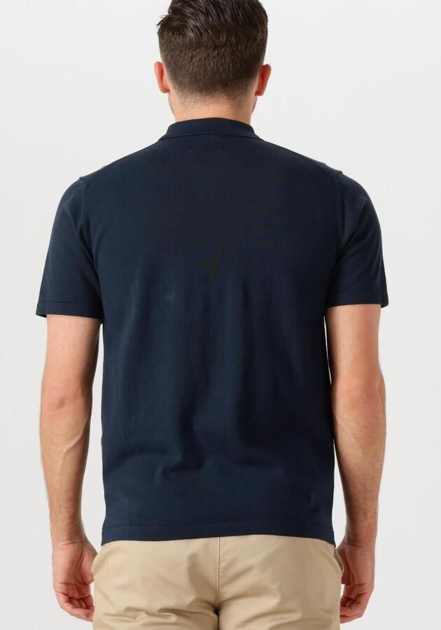 DSTREZZED Heren Polo's & T-shirts Dorian Zip Polo Donkerblauw - Foto 2