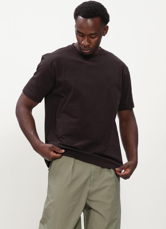 DSTREZZED Heren Polo's & T-shirts Ds_collin Ss Tee Bruin