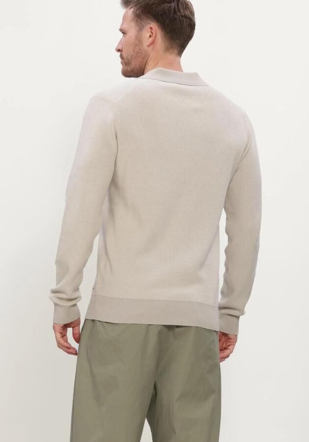 DSTREZZED Heren Polo's & T-shirts Ds_saha Knit Beige - Foto 3