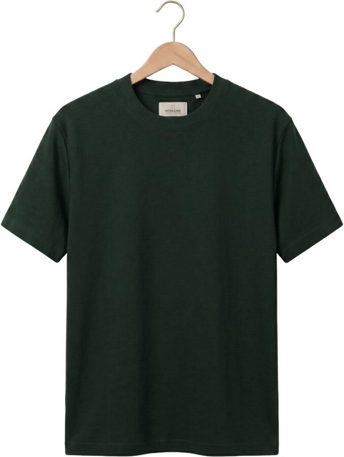 DSTREZZED Heren Polo's & T-shirts Lasse Tee Donkergroen - Foto 2