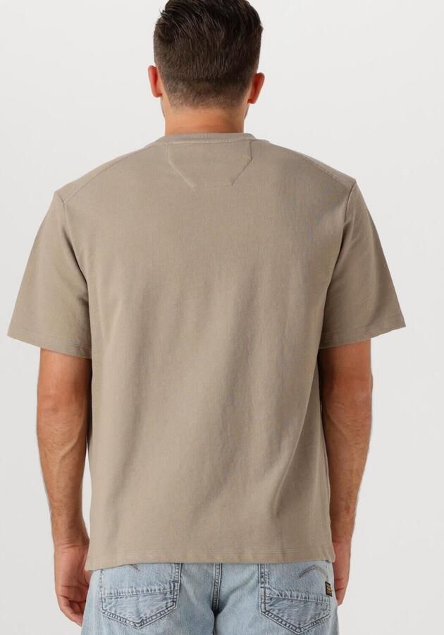 DSTREZZED Heren Polo's & T-shirts Lasse Tee Taupe - Foto 2