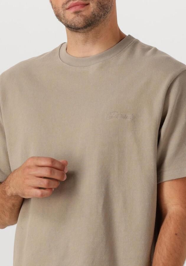 DSTREZZED Heren Polo's & T-shirts Lasse Tee Taupe - Foto 3