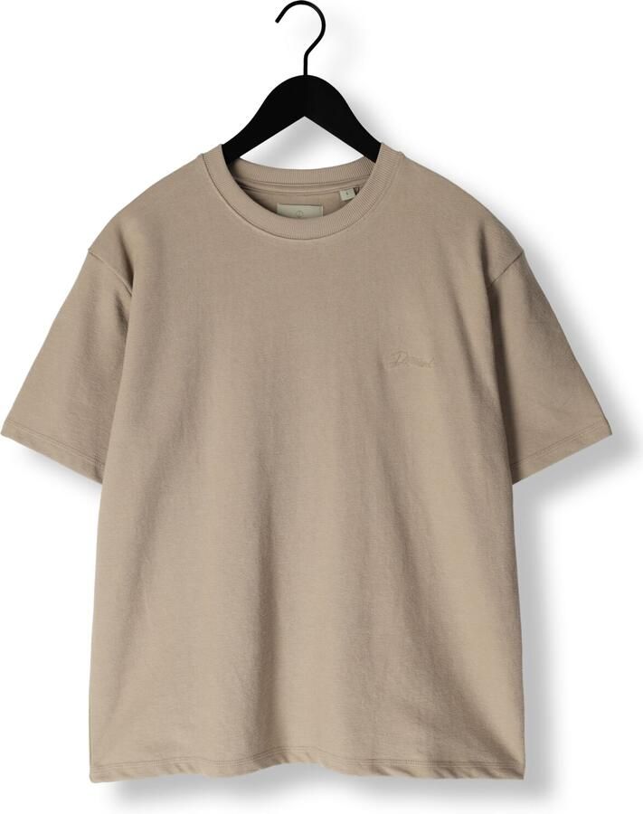 DSTREZZED Heren Polo's & T-shirts Lasse Tee Taupe