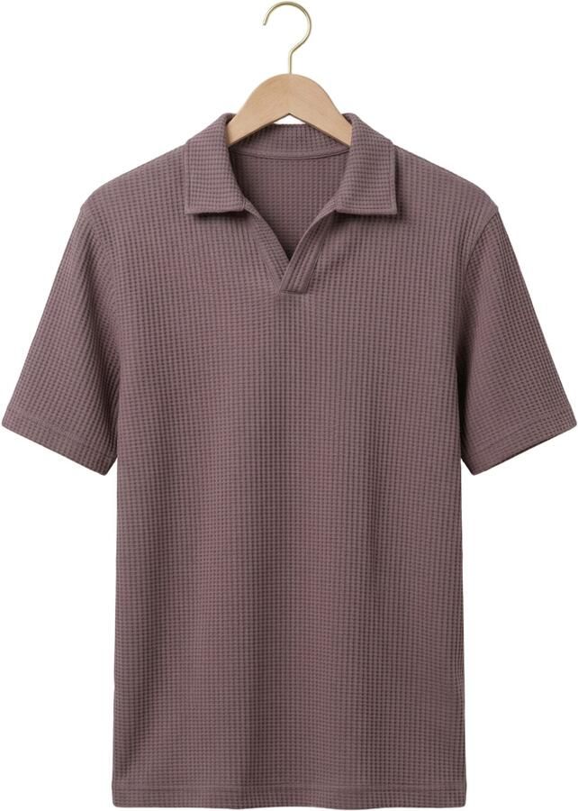DSTREZZED Heren Polo's & T-shirts Mayson Polo Paars - Foto 2