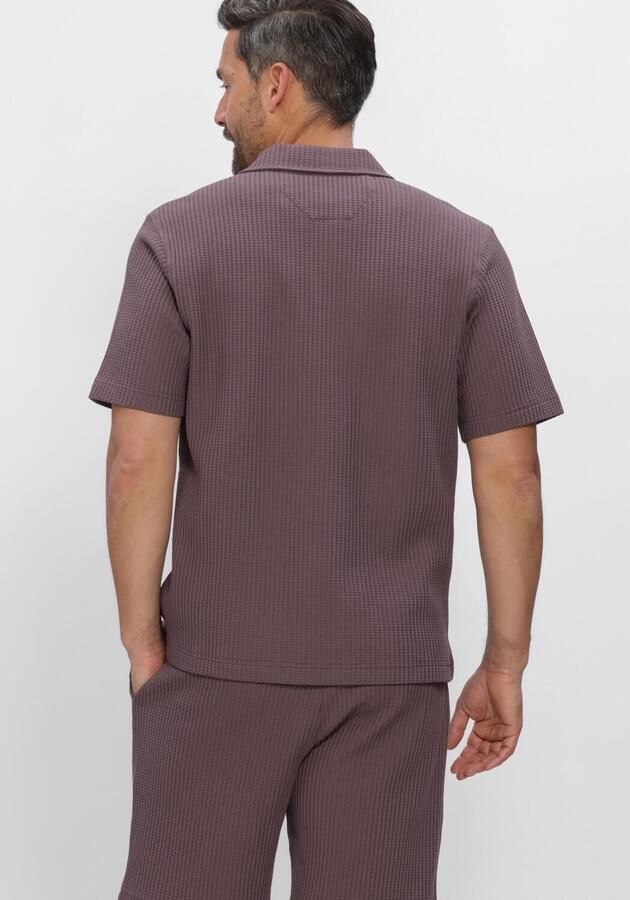 DSTREZZED Heren Polo's & T-shirts Mayson Polo Paars - Foto 3