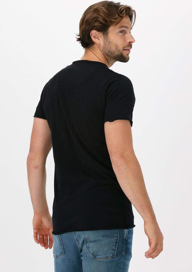 DSTREZZED Heren Polo's & T-shirts Mc. Queen Basic Tee Organic Slub Jersey Zwart - Foto 2