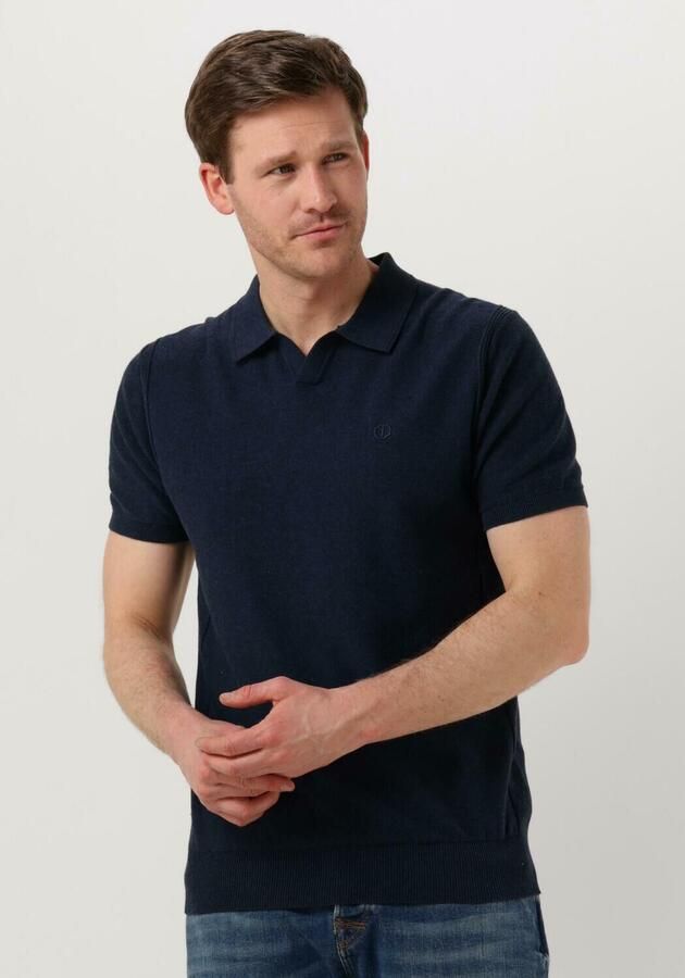 DSTREZZED Heren Polo's & T-shirts Mercury Short Sleeve Polo Donkerblauw