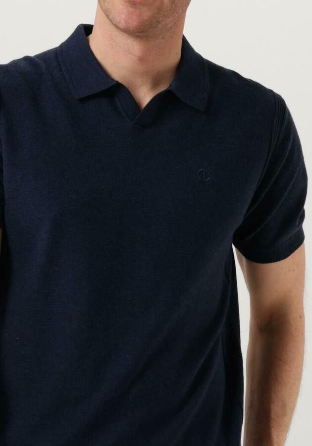 DSTREZZED Heren Polo's & T-shirts Mercury Short Sleeve Polo Donkerblauw - Foto 3