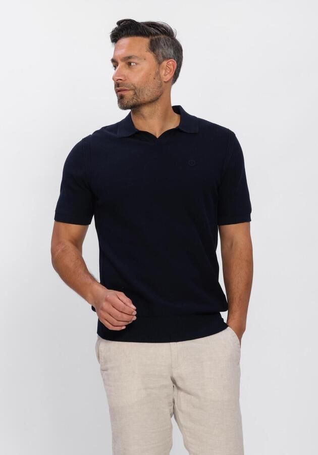 DSTREZZED Heren Polo's & T-shirts Mercury Short Sleeve Polo Donkerblauw