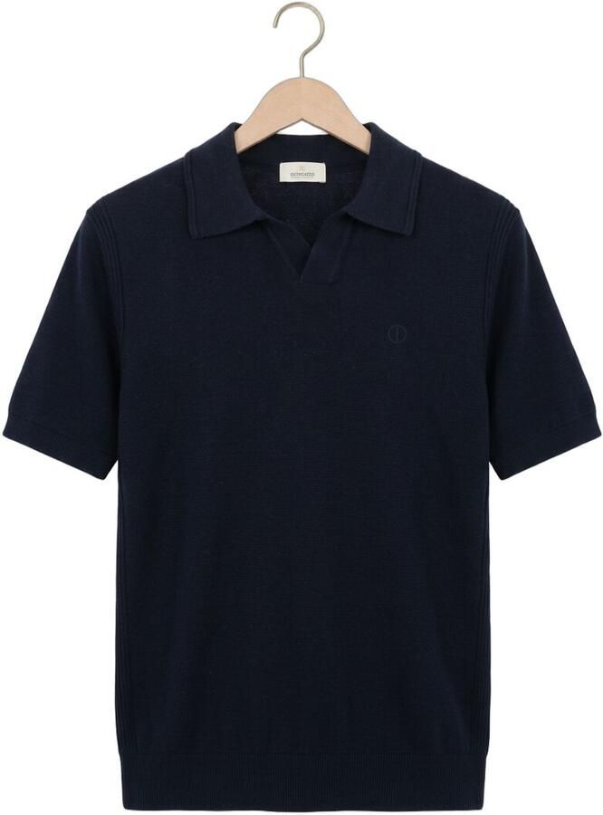 DSTREZZED Heren Polo's & T-shirts Mercury Short Sleeve Polo Donkerblauw - Foto 2