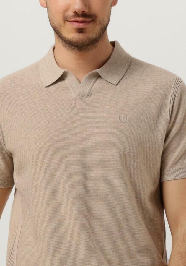 DSTREZZED Heren Polo's & T-shirts Mercury Short Sleeve Polo Zand - Foto 4