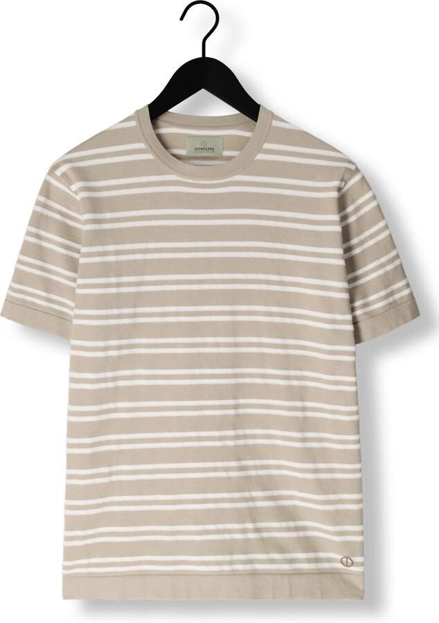 DSTREZZED Heren Polo's & T-shirts Nereo Tee Beige