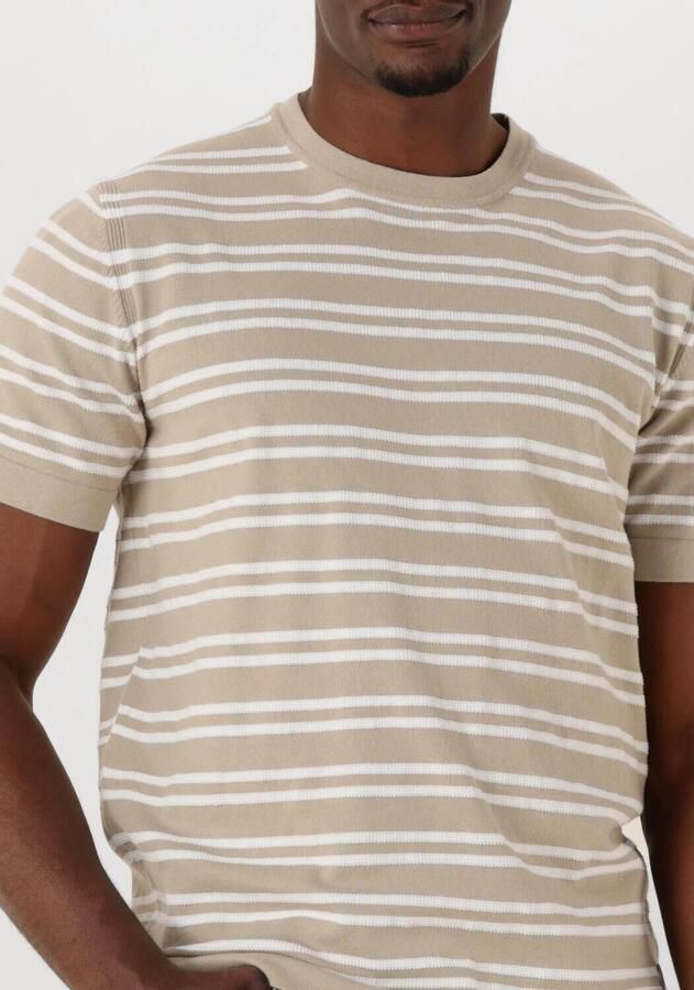 DSTREZZED Heren Polo's & T-shirts Nereo Tee Beige - Foto 2