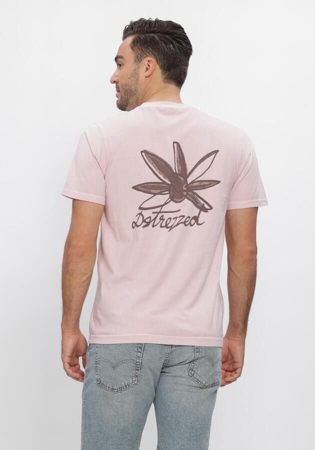 DSTREZZED Heren Polo's & T-shirts Nickolas Tee Lichtroze