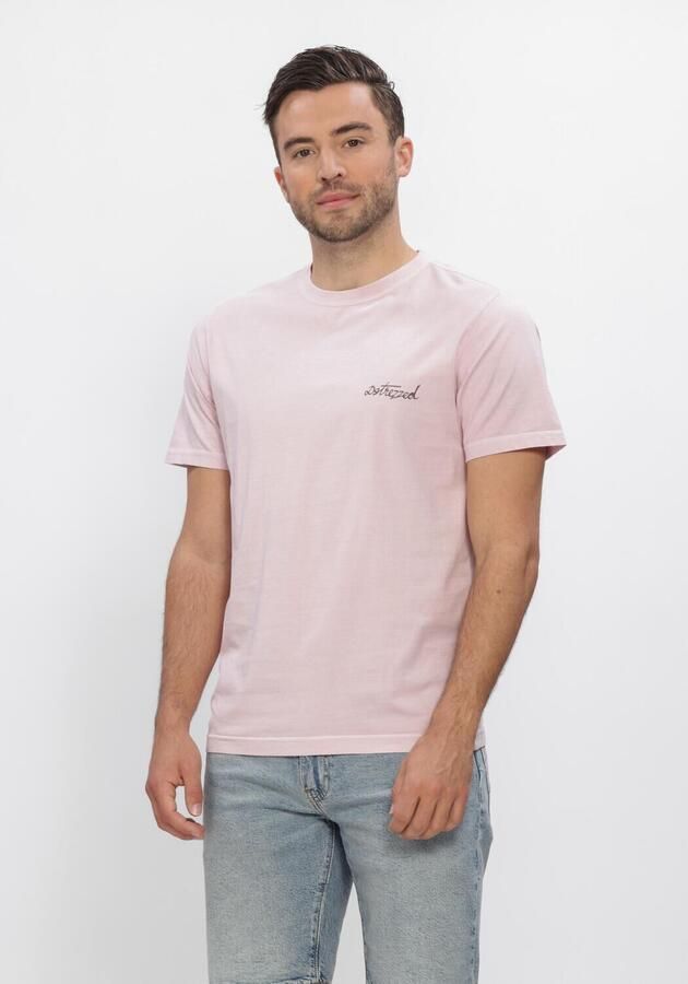 DSTREZZED Heren Polo's & T-shirts Nickolas Tee Lichtroze - Foto 3