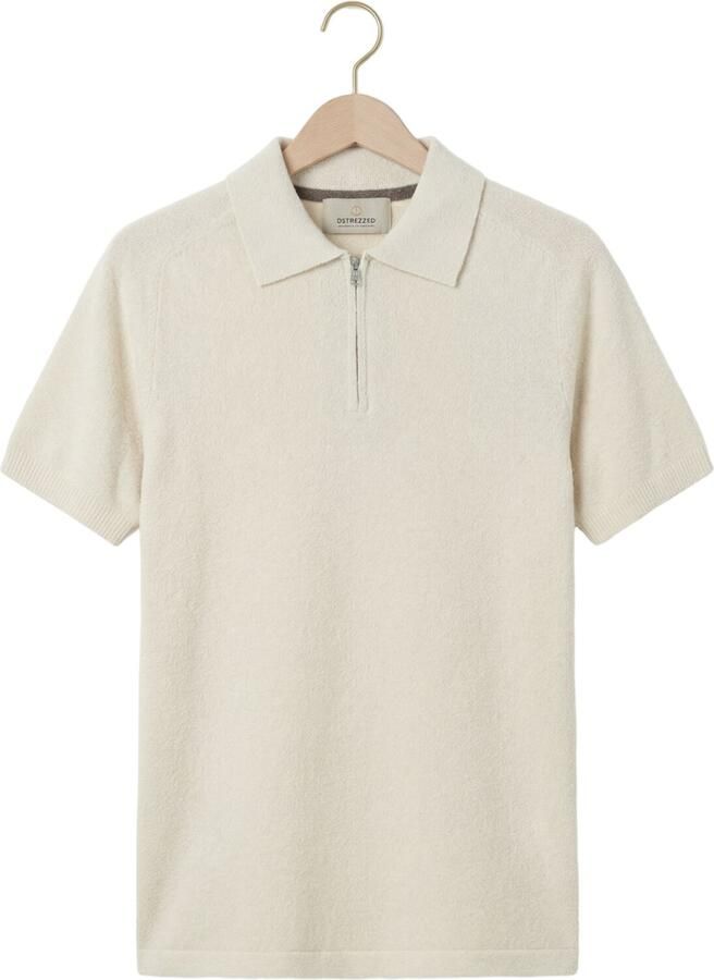 DSTREZZED Heren Polo's & T-shirts Pettar Polo Ecru - Foto 2