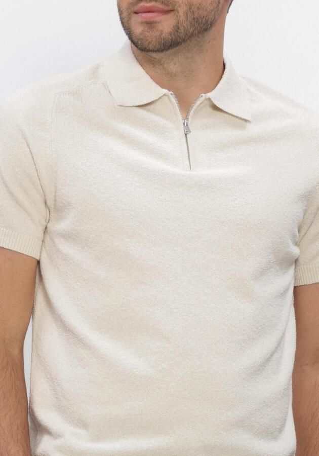 DSTREZZED Heren Polo's & T-shirts Pettar Polo Ecru - Foto 4