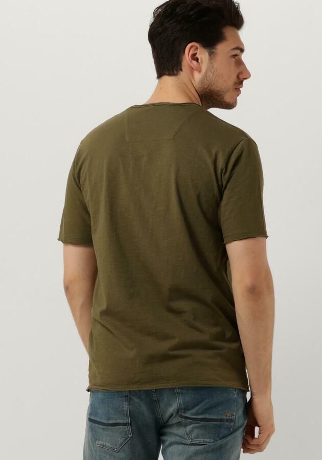 DSTREZZED Heren Polo's & T-shirts Stewart Organic Slub Jersey Groen - Foto 2