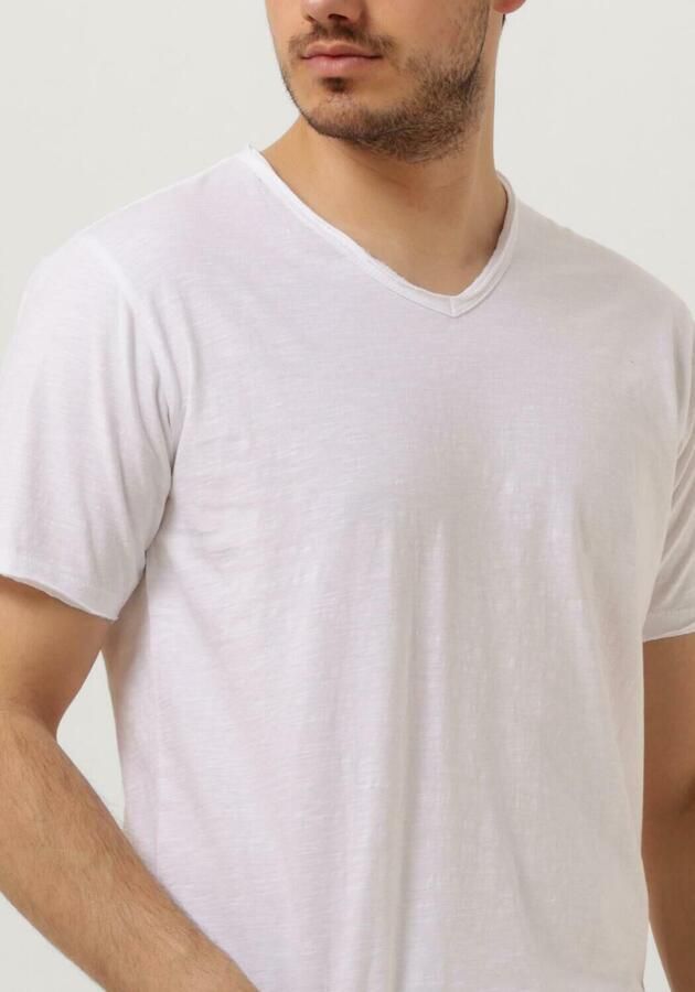 DSTREZZED Heren Polo's & T-shirts Stewart Organic Slub Jersey Wit - Foto 3