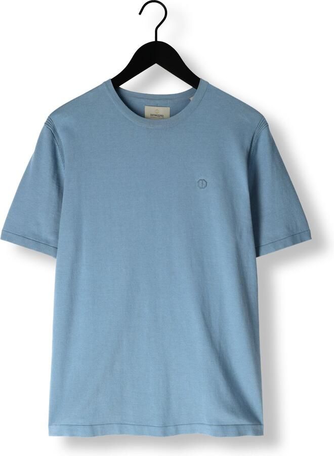 DSTREZZED Heren Polo's & T-shirts Zeke Tee Blauw