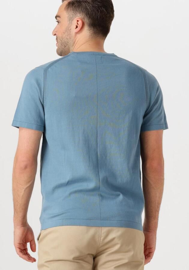 DSTREZZED Heren Polo's & T-shirts Zeke Tee Blauw - Foto 2