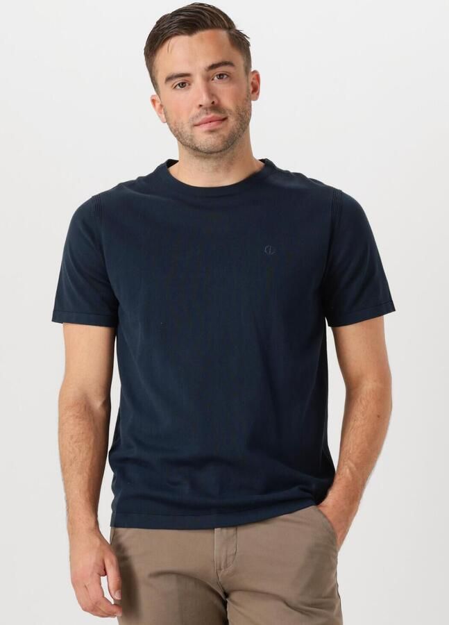 DSTREZZED Heren Polo's & T-shirts Zeke Tee Donkerblauw - Foto 4