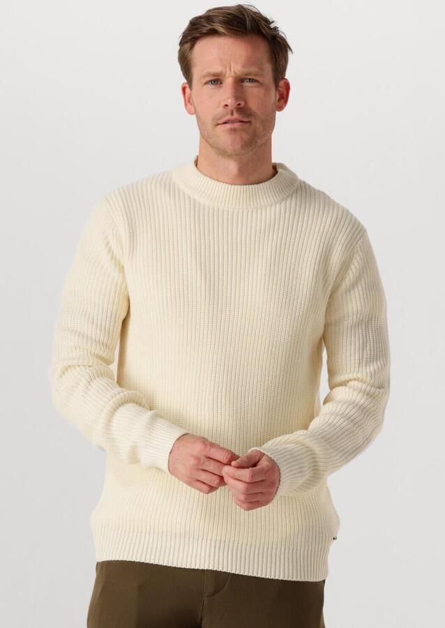 DSTREZZED Heren Truien & Vesten Crew Ribknit Gebroken Wit - Foto 4
