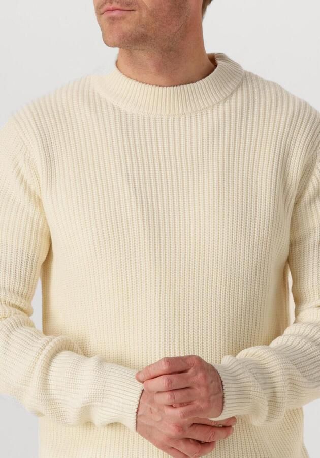 DSTREZZED Heren Truien & Vesten Crew Ribknit Gebroken Wit - Foto 2