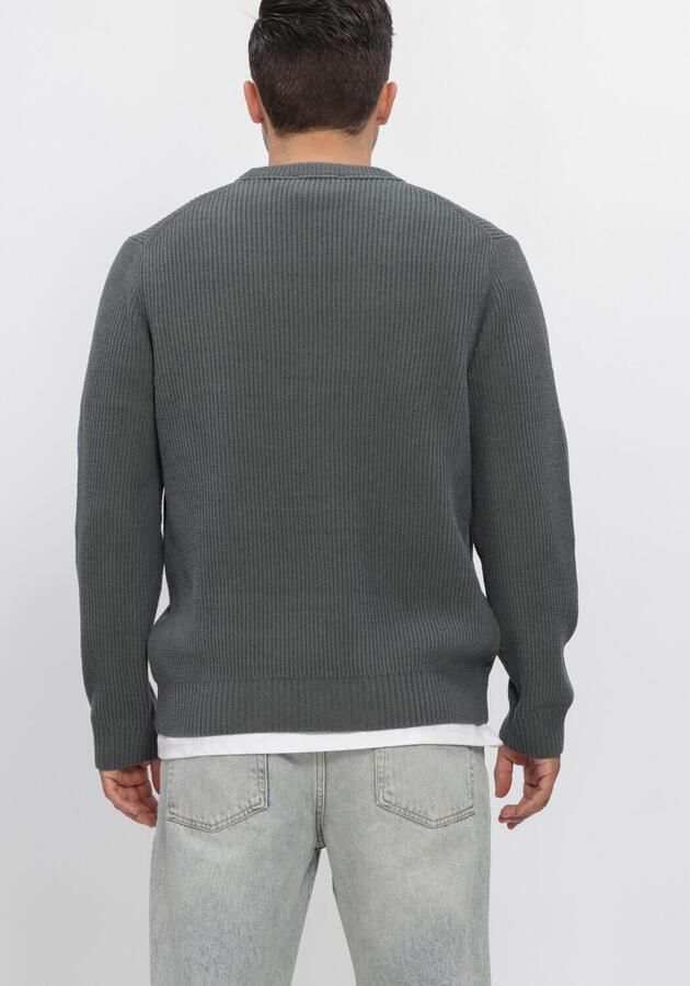 DSTREZZED Heren Truien & Vesten Ds_levi Crewneck Donkergroen - Foto 3