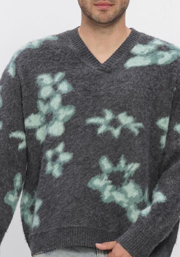DSTREZZED Heren Truien & Vesten Ds_sam V-neck Donkergrijs - Foto 4