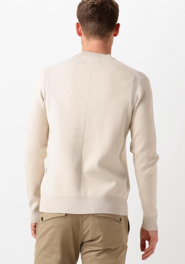 Dstrezzed Beige Mock Neck Trui voor Heren Beige Heren - Foto 2