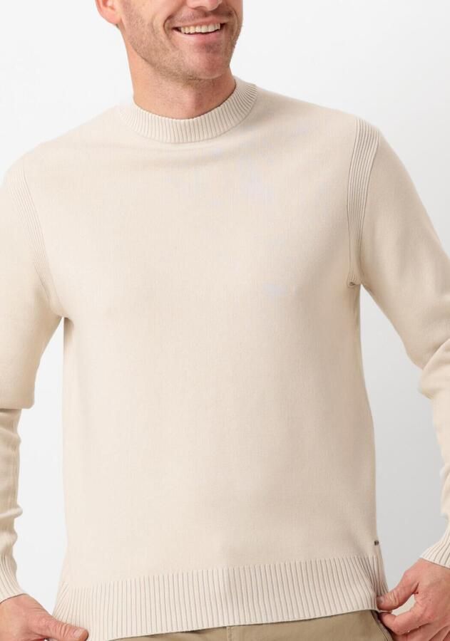 Dstrezzed Beige Mock Neck Trui voor Heren Beige Heren