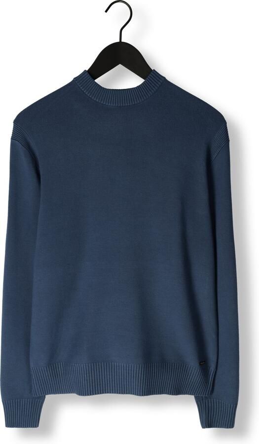 DSTREZZED Heren Truien & Vesten Fell Mock Neck Blauw - Foto 3