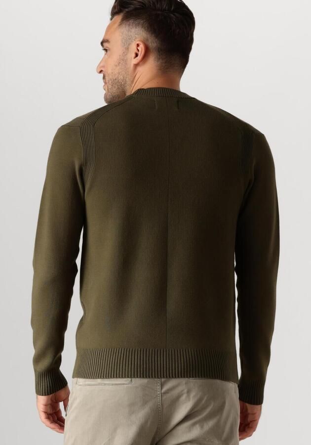 DSTREZZED Heren Truien & Vesten Fell Mock Neck Groen