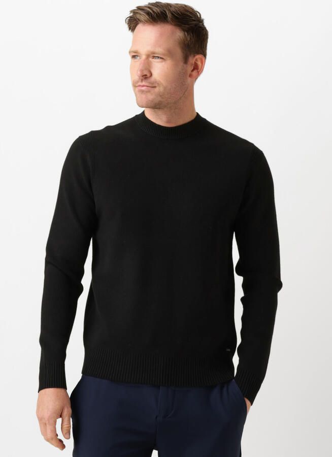 DSTREZZED Heren Truien & Vesten Fell Mock Neck Zwart - Foto 4