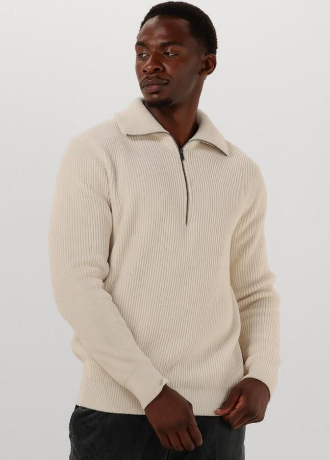 DSTREZZED Heren Truien & Vesten Josiah Skipper Ecru - Foto 4