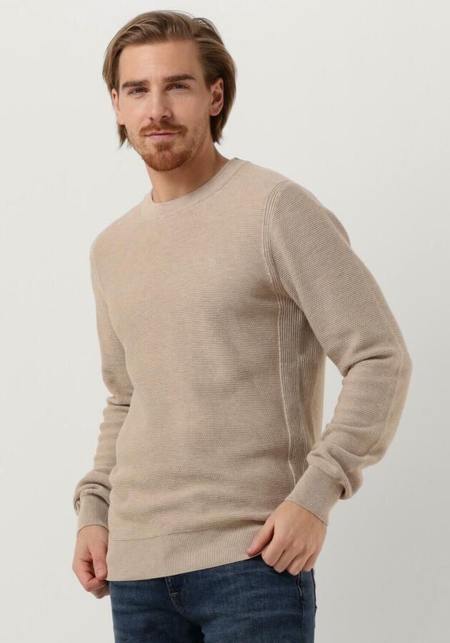 DSTREZZED Heren Truien & Vesten Mercury Crew Melange Slub Bruin - Foto 4