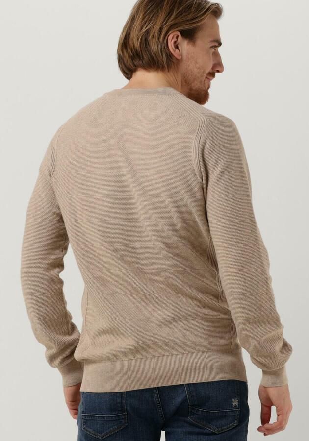 DSTREZZED Heren Truien & Vesten Mercury Crew Melange Slub Bruin