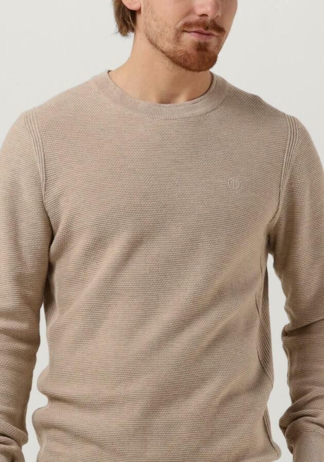 DSTREZZED Heren Truien & Vesten Mercury Crew Melange Slub Bruin - Foto 2