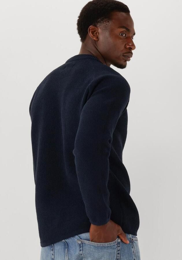 DSTREZZED Heren Truien & Vesten Neill Big Chenille Donkerblauw