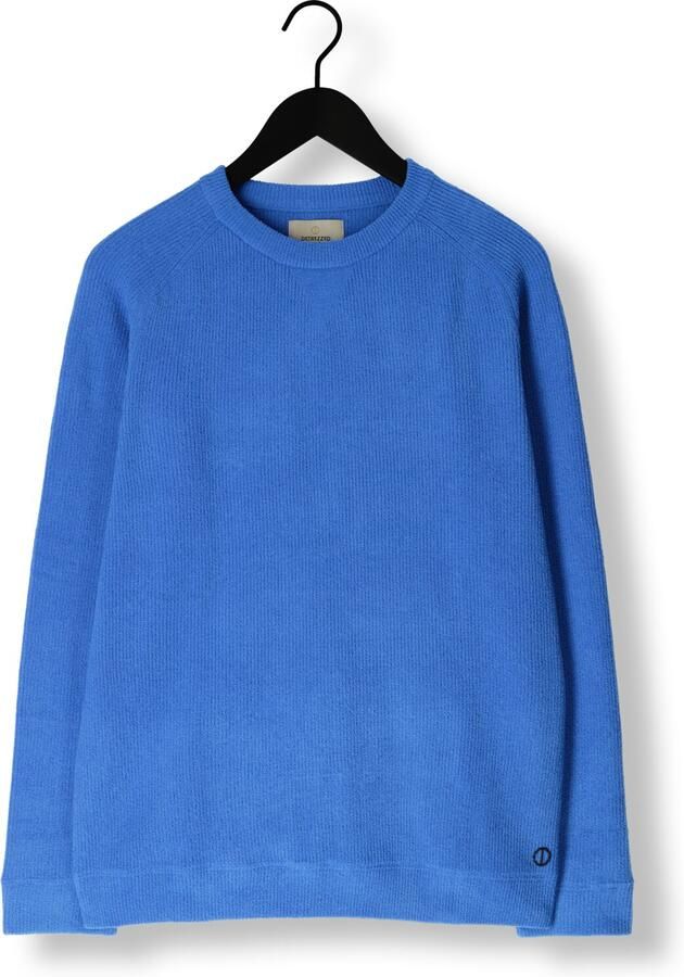 Dstrezzed Blauwe Crew Neck Sweater Njord Blue Heren