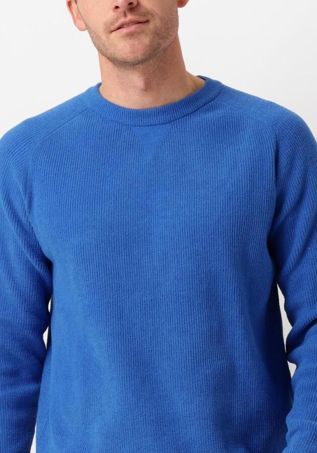Dstrezzed Blauwe Crew Neck Sweater Njord Blue Heren - Foto 3