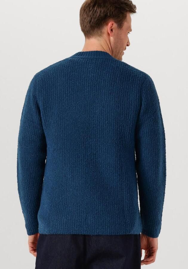 DSTREZZED Heren Truien & Vesten Quint Mock Neck Blauw