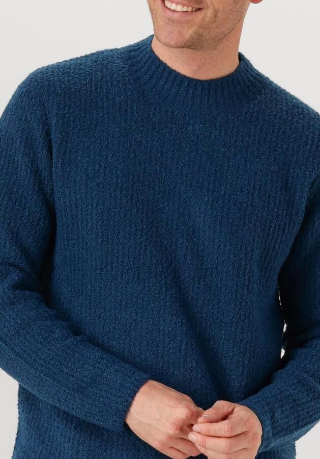 DSTREZZED Heren Truien & Vesten Quint Mock Neck Blauw - Foto 2