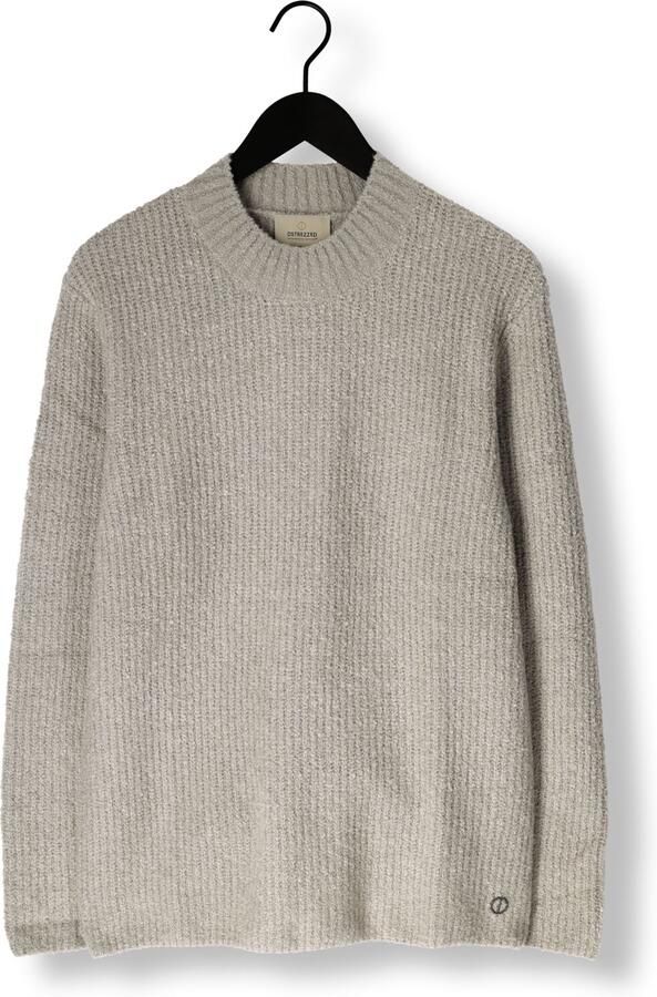 DSTREZZED Heren Truien & Vesten Quint Mock Neck Grijs - Foto 3