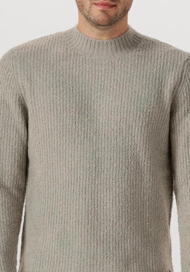 DSTREZZED Heren Truien & Vesten Quint Mock Neck Grijs - Foto 2