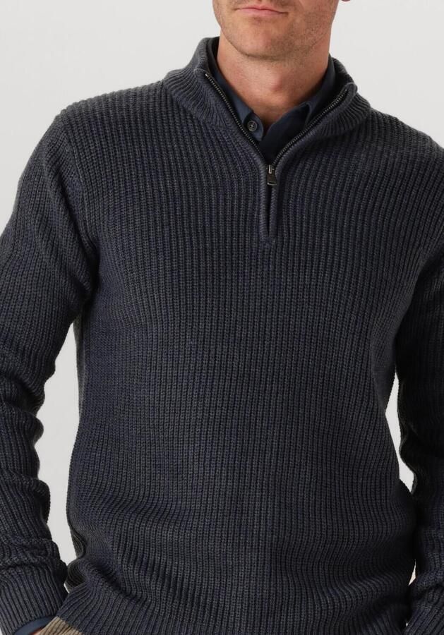 DSTREZZED Heren Truien & Vesten Skipper Ribknit Donkerblauw - Foto 2