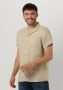 DSTREZZED Heren Overhemden Resort Shirt Linen Zand - Thumbnail 1
